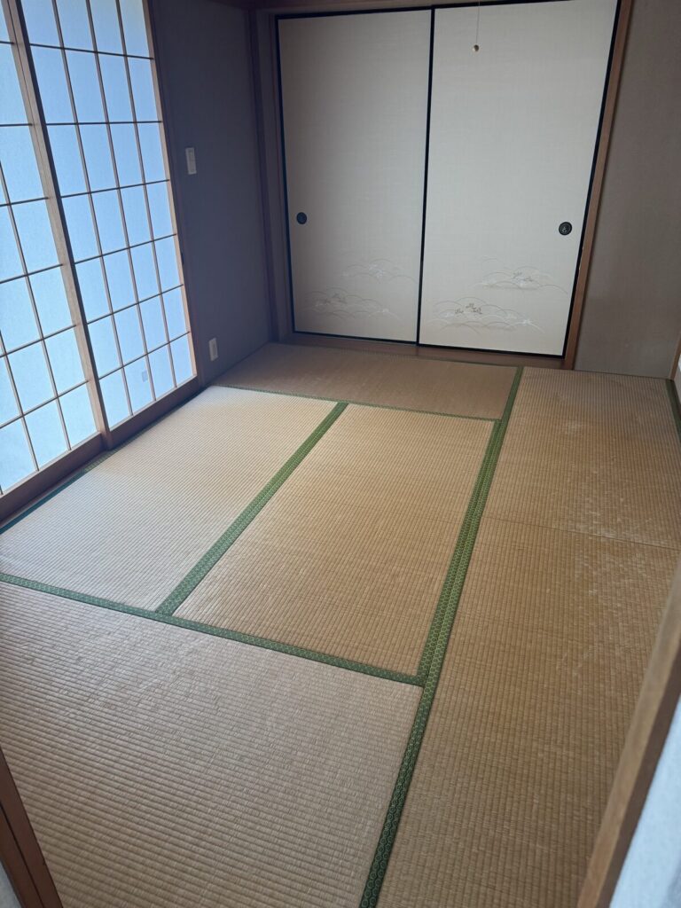 施工前の6畳の和室